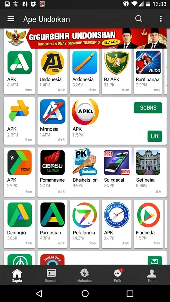 68idn - Tampilan antarmuka yang mudah digunakan.