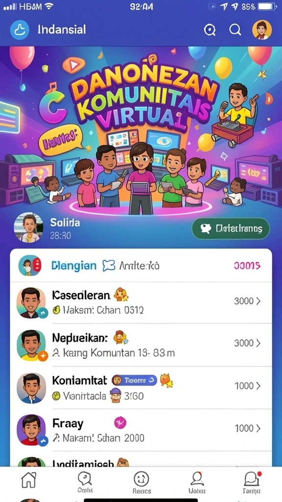 rpok - Antarmuka pengguna yang intuitif dan mudah digunakan.