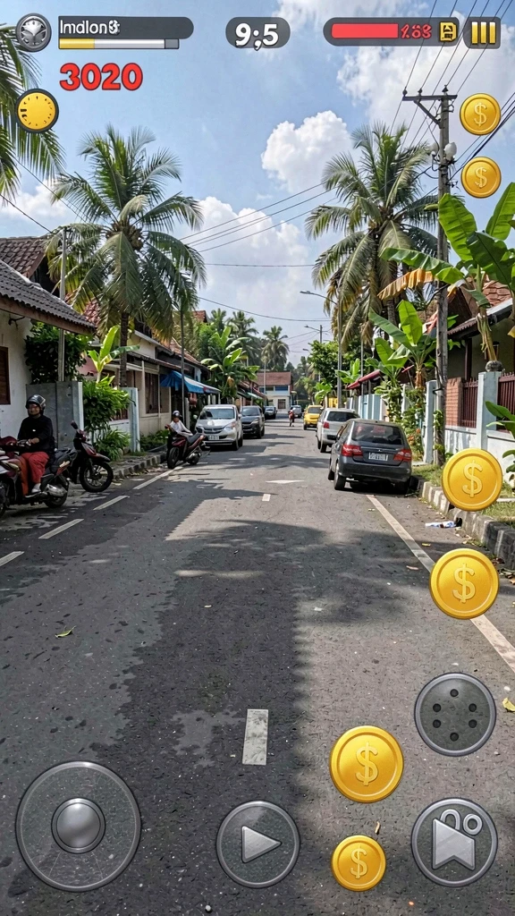 t9999 - Tangkapan layar menunjukkan karakter utama dalam aksi.